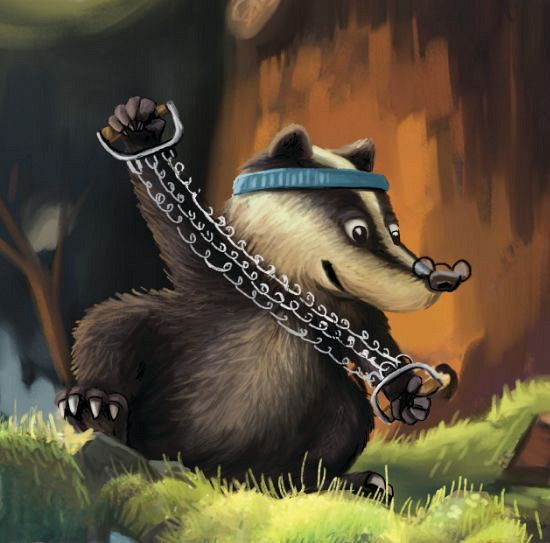 Dan in noč (Gozdna filozofija jazbeca Božidarja) - slika 2
