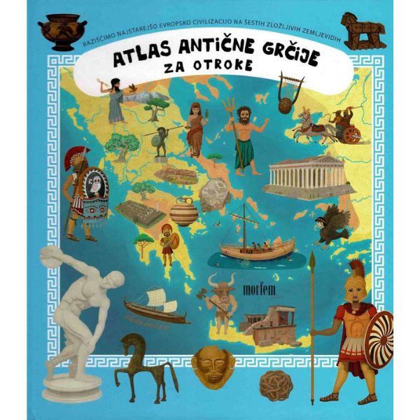 Atlas antične Grčije za otroke