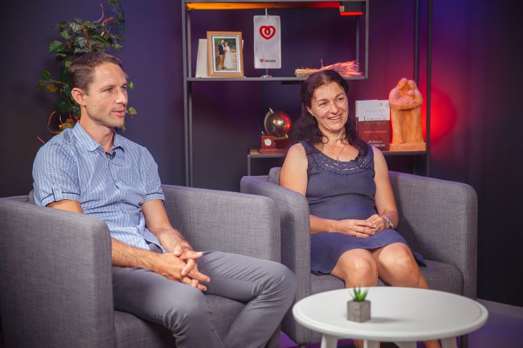 Luka in Mirjam Mavrič: “Tvoj zakonec ne povzroča tvojega obnašanja, ampak samo razkriva, kar je v tebi” (video)