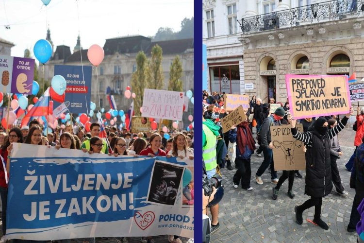 Pohod za življenje 2023 s konkretnim proti-shodom (FOTO)