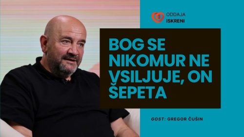 Gregor Čušin: “Bog se nikomur ne vsiljuje. On šepeta.” (video, 2. del)