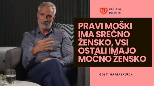 Matej Škufca: Pravi moški ima srečno žensko, vsi ostali imajo močno žensko (1. del)