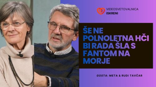 Meta in Rudi Tavčar: Najina mladoletna hči bi rada šla s fantom na morje (video svetovalnica, #6)