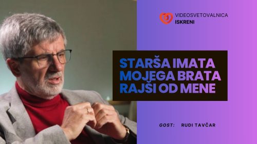 Rudi Tavčar: Starša imata mojega brata rajši od mene (video svetovalnica, #7)