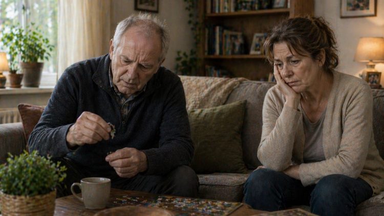 Mama je ob skrbi za dementnega očeta vse bolj izčrpana in depresivna