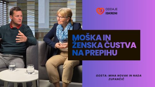 Miha Novak in Nada Zupančič: Rada bi, da razumeš moja čustva, ne da jih rešuješ (video, 1. del)