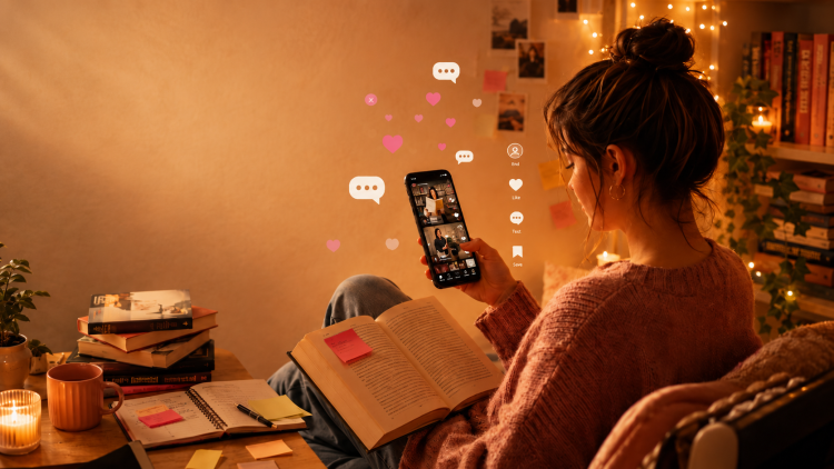 BookTok: ko TikTok mlade spodbuja k branju